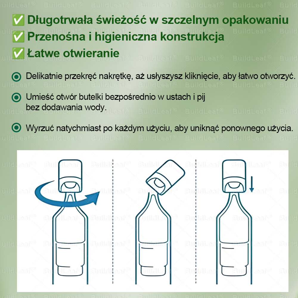 BuildLeaf®🎁 Zostało tylko 5 butelek! Oferujemy Ci dodatkowe 50% rabatu! Zadbaj o formę i zdrowie. Jeśli przegapisz okazję teraz, kolejna nadarzy się za rok.