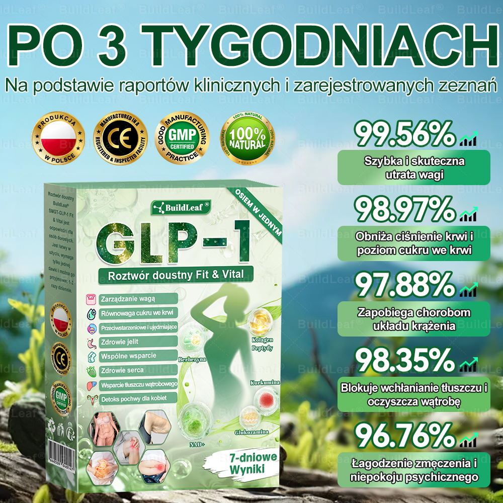 BuildLeaf®🎁 Zostało tylko 5 butelek! Oferujemy Ci dodatkowe 50% rabatu! Zadbaj o formę i zdrowie. Jeśli przegapisz okazję teraz, kolejna nadarzy się za rok.
